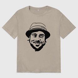 Мужская футболка оверсайз Brad Pitt - gypsy