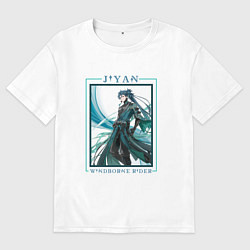 Мужская футболка оверсайз Jiyan Windborne Rider