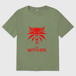 Мужская футболка оверсайз The witcher games