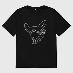 Мужская футболка оверсайз Illusions Извне