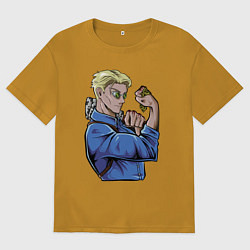 Мужская футболка оверсайз Магическая битва Нанами Кенто битва