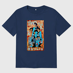 Мужская футболка оверсайз Two tickets to Dublin