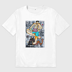 Футболка оверсайз мужская Masterpiece, цвет: белый