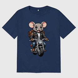 Мужская футболка оверсайз Biker mice
