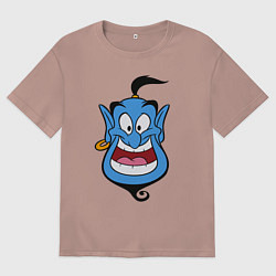 Мужская футболка оверсайз Аладдин - Джинни