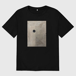 Футболка оверсайз мужская No geometry, цвет: черный