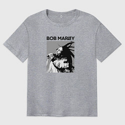 Мужская футболка оверсайз Боб Марли легенда регги
