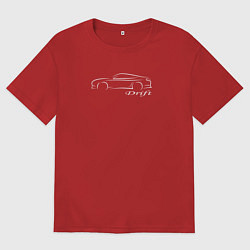 Мужская футболка оверсайз Drift 2025