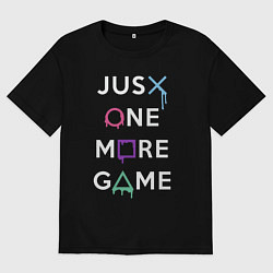 Мужская футболка оверсайз Просто еще одна игра