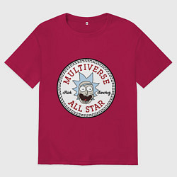 Мужская футболка оверсайз Нашивка с Риком Санчесом