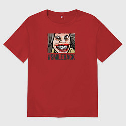 Мужская футболка оверсайз Smileback