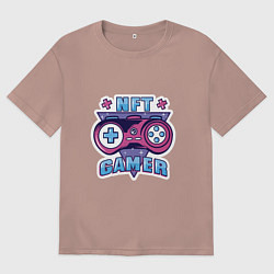 Мужская футболка оверсайз NFT - Gamer