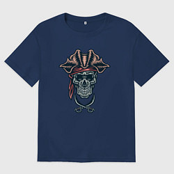 Мужская футболка оверсайз Мёртвый пират