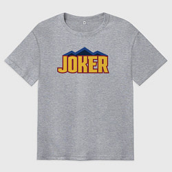 Мужская футболка оверсайз Nuggets Joker
