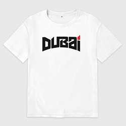 Мужская футболка оверсайз Дубай сити