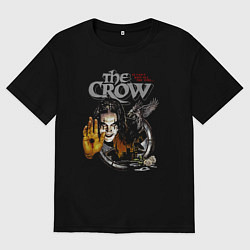 Футболка оверсайз мужская The Crow: It cant rain all the time, цвет: черный