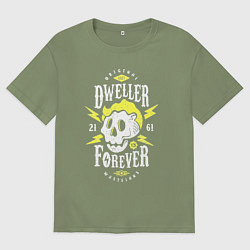 Мужская футболка оверсайз Обитель - навсегда