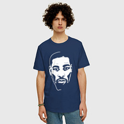 Футболка оверсайз мужская Kevin Durant, цвет: тёмно-синий — фото 2