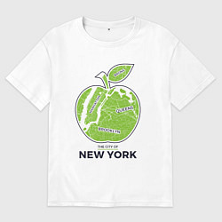 Мужская футболка оверсайз Сity of New York