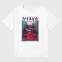 Футболка оверсайз мужская Берсерк Время Приключений, цвет: белый