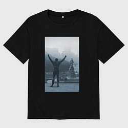 Мужская футболка оверсайз Рокки