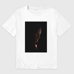 Футболка оверсайз мужская John Wick in the dark, цвет: белый