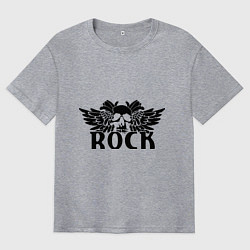 Мужская футболка оверсайз Rock Bang