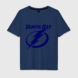 Футболка оверсайз мужская HC Tampa Bay, цвет: тёмно-синий