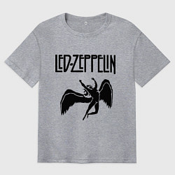 Мужская футболка оверсайз Led Zeppelin