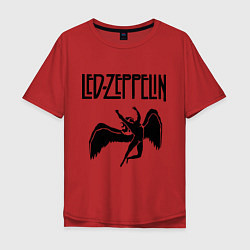 Мужская футболка оверсайз Led Zeppelin