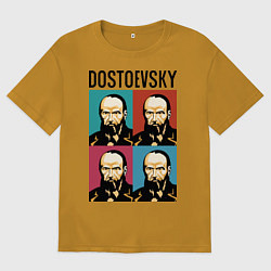 Мужская футболка оверсайз Dostoevsky