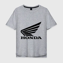 Футболка оверсайз мужская Honda Motor, цвет: меланж