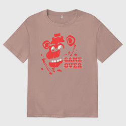 Мужская футболка оверсайз Freddy Game Over