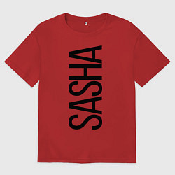 Мужская футболка оверсайз Саша