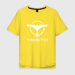 Футболка оверсайз мужская Tiesto, цвет: желтый