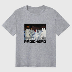 Мужская футболка оверсайз Radiohead Winter