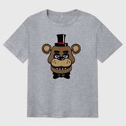 Мужская футболка оверсайз Freddy FNAF