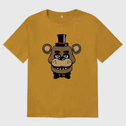 Мужская футболка оверсайз Freddy FNAF