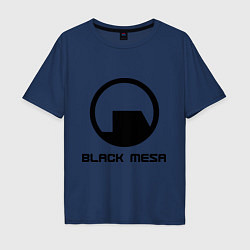 Мужская футболка оверсайз Black Mesa: Logo