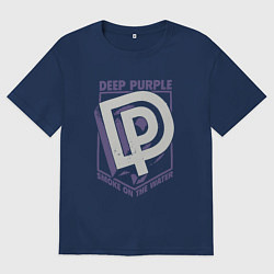Мужская футболка оверсайз Deep Purple: Smoke on the water