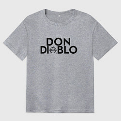 Мужская футболка оверсайз Don Diablo
