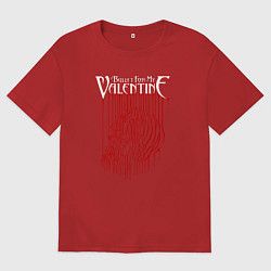 Мужская футболка оверсайз BFMV: Blooded Skull