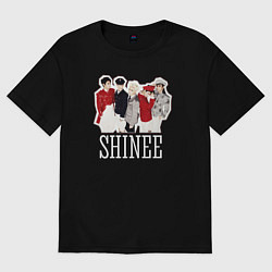 Футболка оверсайз мужская Shinee, цвет: черный