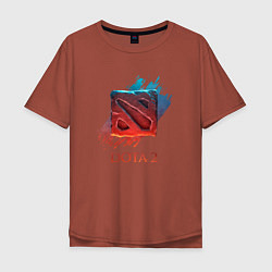 Мужская футболка оверсайз Dota 2 Shadows