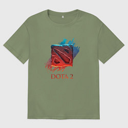Мужская футболка оверсайз Dota 2 Shadows