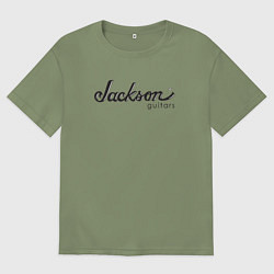 Мужская футболка оверсайз Jackson Guitars