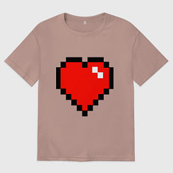 Мужская футболка оверсайз Minecraft Lover