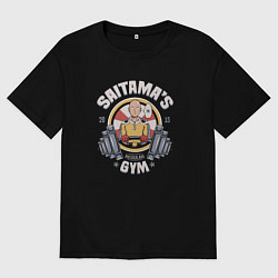 Мужская футболка оверсайз Saitama's Gym