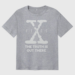 Мужская футболка оверсайз X-Files: Truth is out there