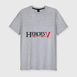 Мужская slim-футболка Heroes V